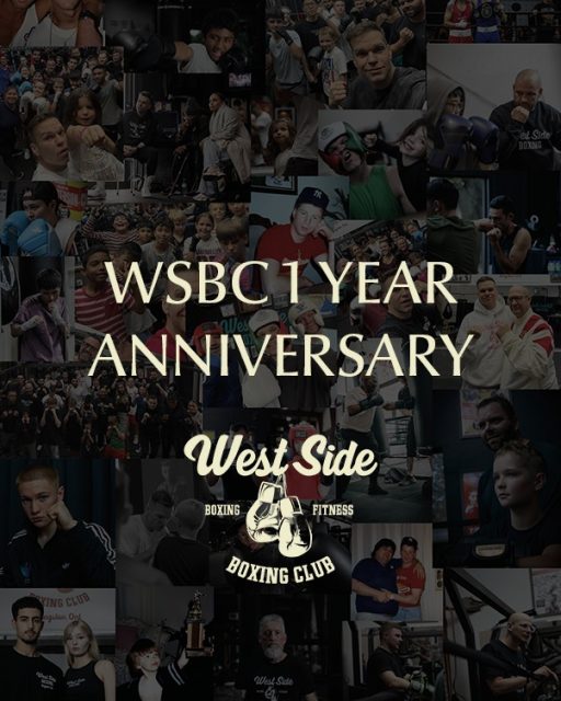 🥳 👊💥 West Side Boxing Club turns ONE today. 💥🥊🎂

It’s hard to believe that what started with a few rubber mats on the floor and mirrors on the wall has grown into the community we have today.

Youth and adults, beginners, experienced boxers and even a few of Canada's boxing heroes —all coming together to learn the sweet science, challenge themselves, and support one another. Every day, we see people sharing what they know, encouraging someone through a tough round, and celebrating each other’s progress. The culture in this place is something unique.

To our members: you made this happen. You brought those mats to life. Your energy, kindness, hard work, and willingness to help each other have made WSBC a place where people feel welcome, supported, and proud to belong.

Seeing Mark’s picture looking over it all makes this anniversary especially meaningful.

Thank you EVERYONE for showing up, believing in this little gym, and making it what it is today. I’m incredibly grateful to every one of you. 

Happy first birthday, West Side. Here’s to many more rounds together. ❤️🥊 

#WestSideBoxingClub #KingstonOntario #BoxingCommunity #SweetScience #OneYearStrong
